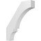Ekena Millwork 5 1/2-in. W x 28-in. D x 34-in. H Balboa Architectural Grade PVC Knee Brace BRCP055X28X34BOA - alternate 1